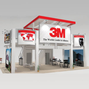 Double Deck Booth Rental | SC5040