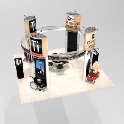 Popular trade show rental_booth design-PRE2020