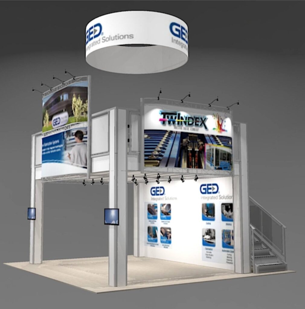 double deck exhibit rentals