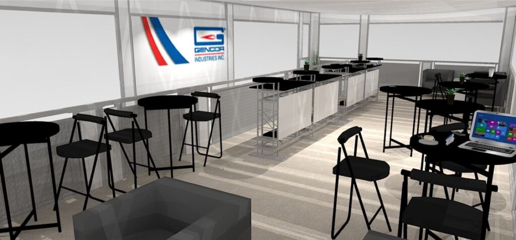 Double Deck Exhibit Designed For Hospitality 2