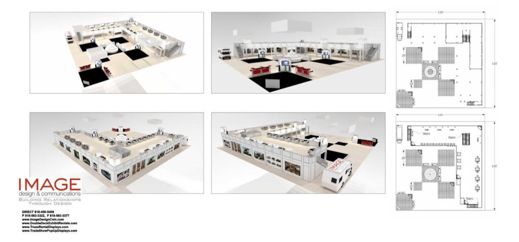 two story booth design overview