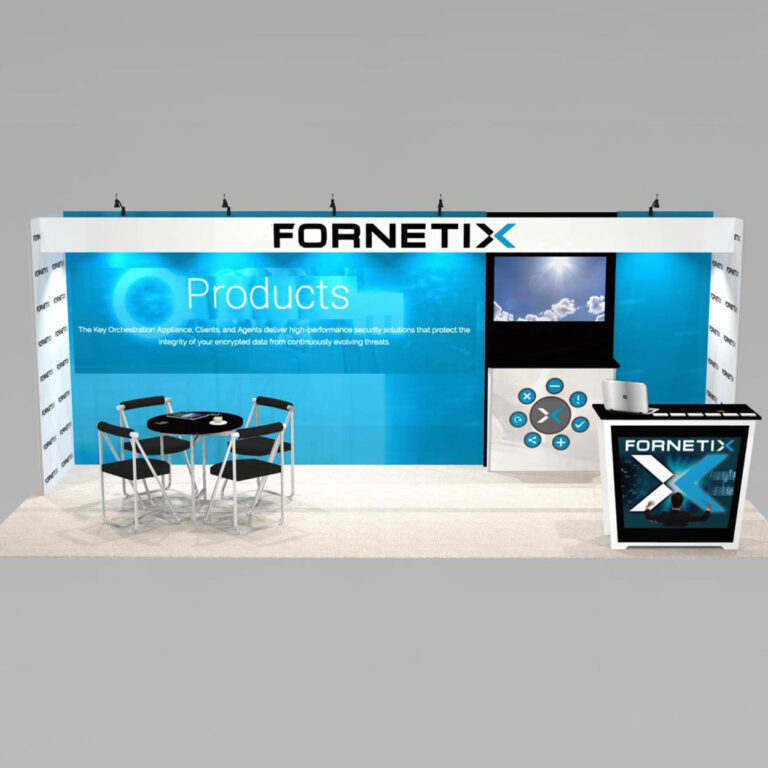 Turnkey Trade Show Display Rental For ISC West Show.