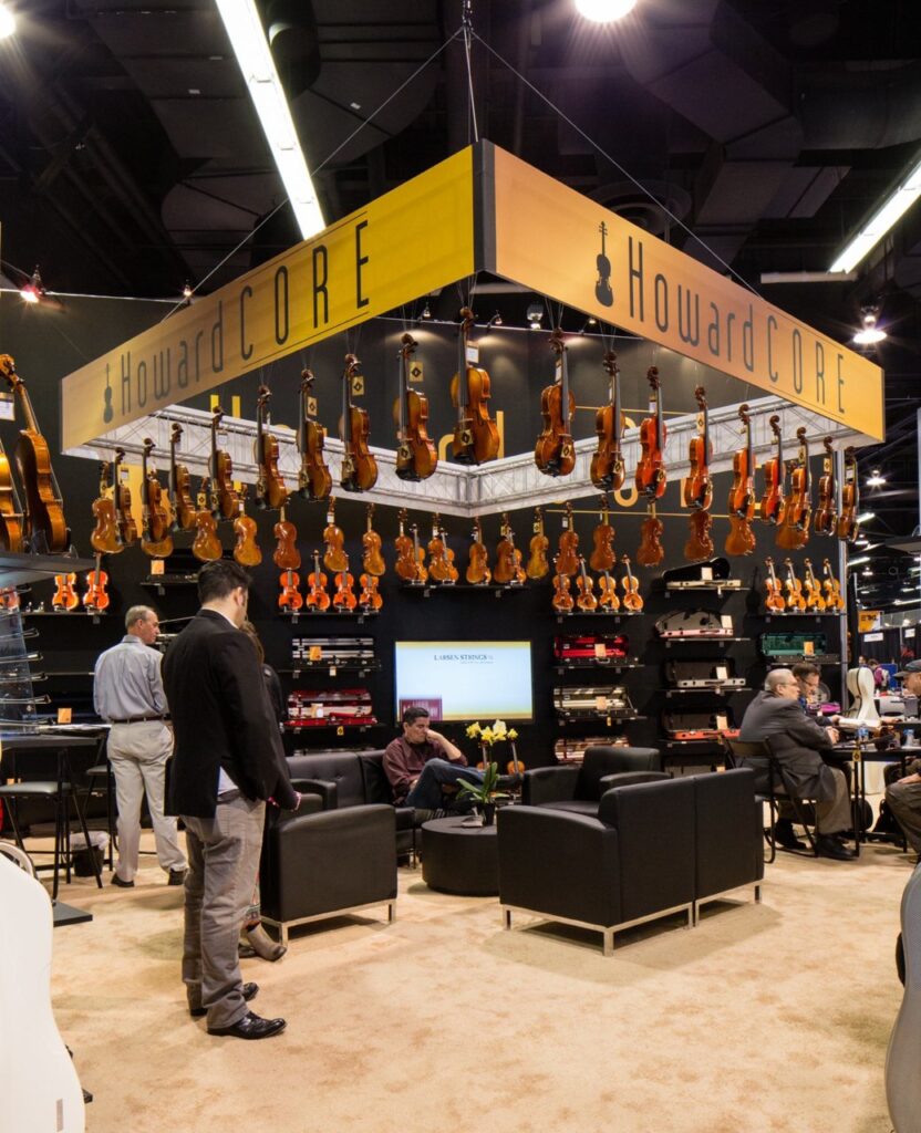 Beautiful Graphics on a Trade Show Display That Displays Products