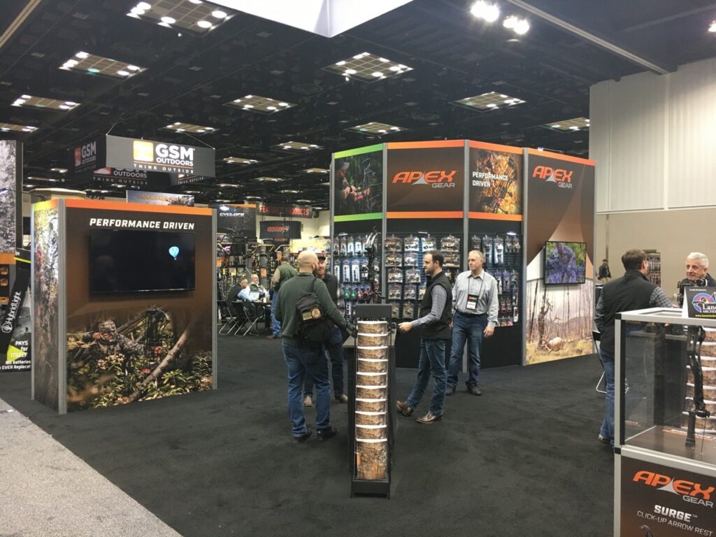 Displaying Product Using Slatwall At A Trade Show