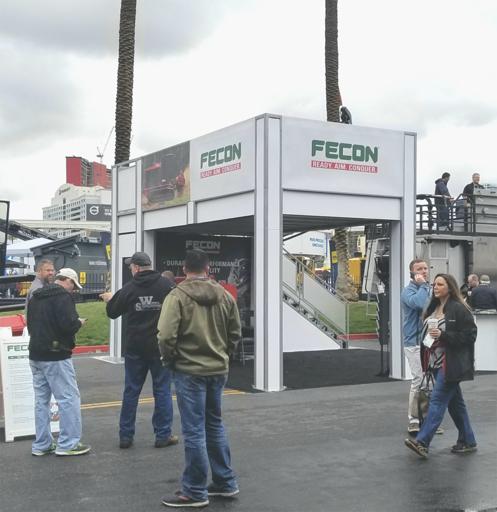 Outdoor Double Deck for Trade Shows and Fairs