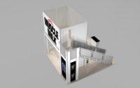 Trade Show Double Deck for 20 x 20 with meeting room