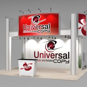 20 x 20 Deck Design with Large Logo Graphics | UC2020V2