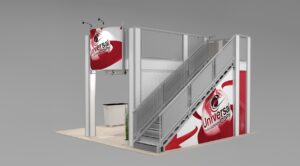 Popular Design for Trade Show Double Deck