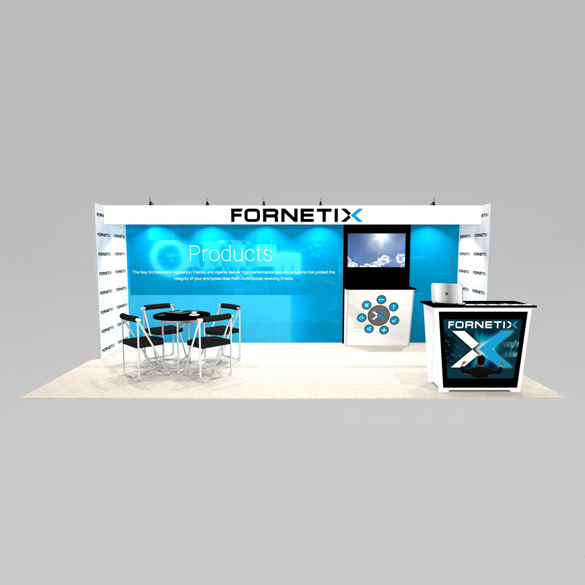 10 x 20 Trade Show Booth Design Agency