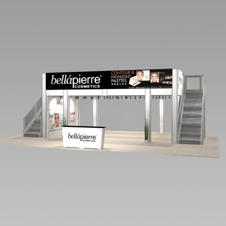 Trade Show Double Deck Exhibit Rental