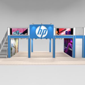 Two Story Exhibit Booth | OP4030